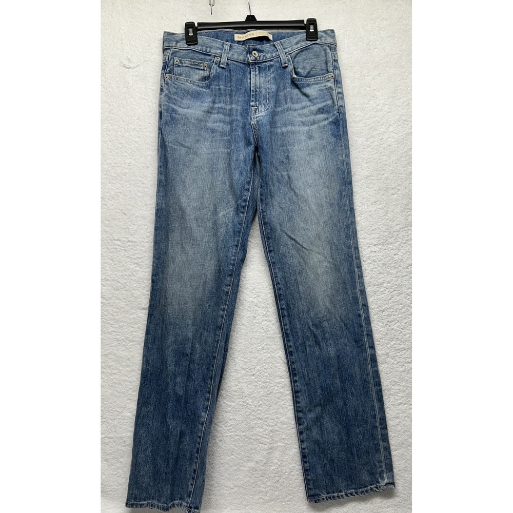 Big Star Mens Size 30R Blue Union Regular Straight Denim Jeans (L9)